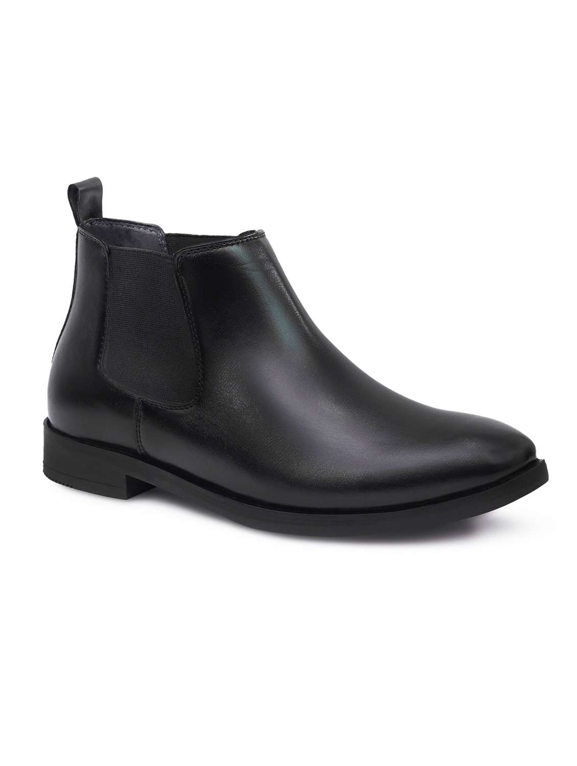 men black slip on boot - 22336390 -  Standard Image - 1