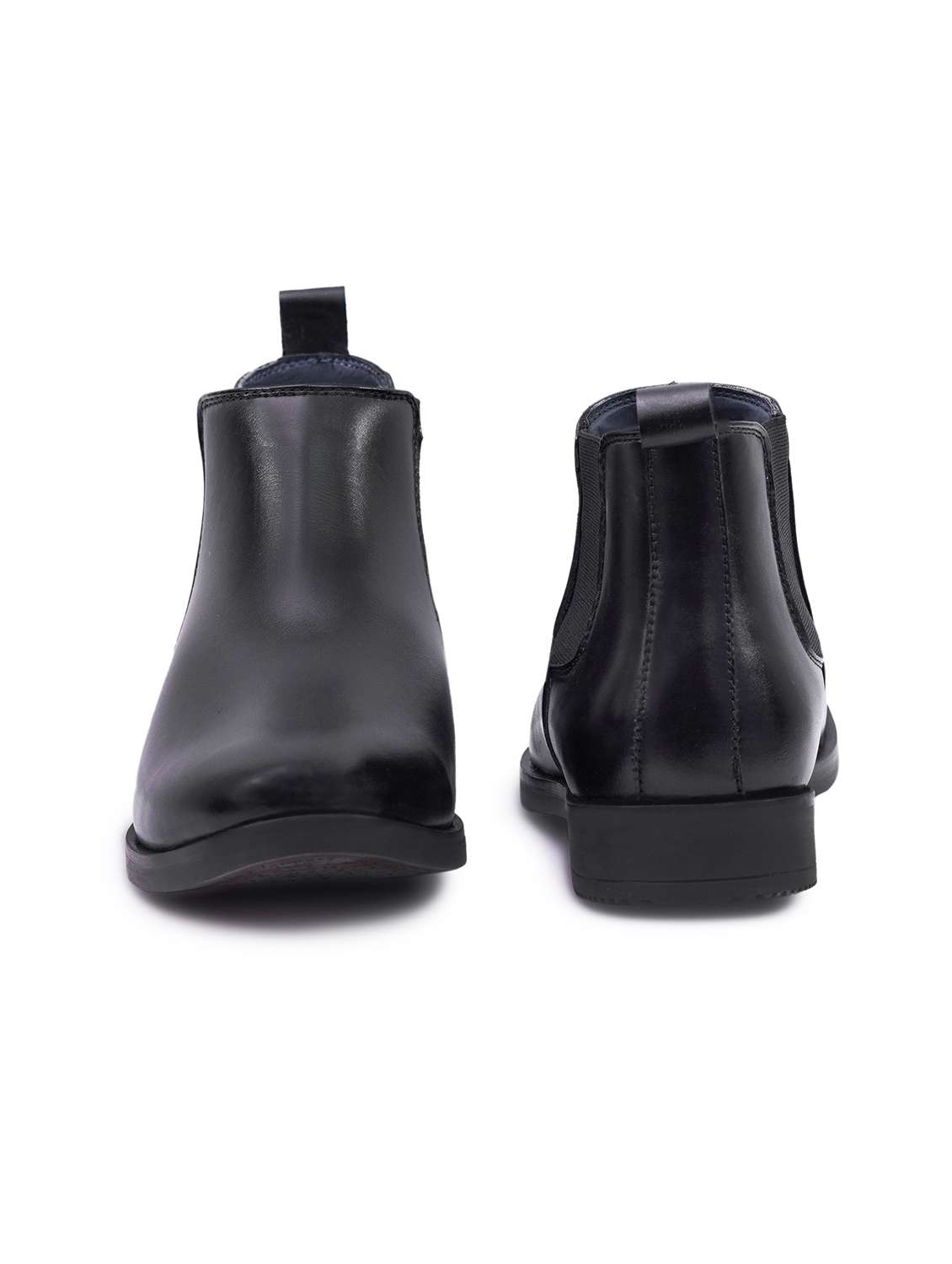 men black slip on boot - 22336390 -  Standard Image - 4