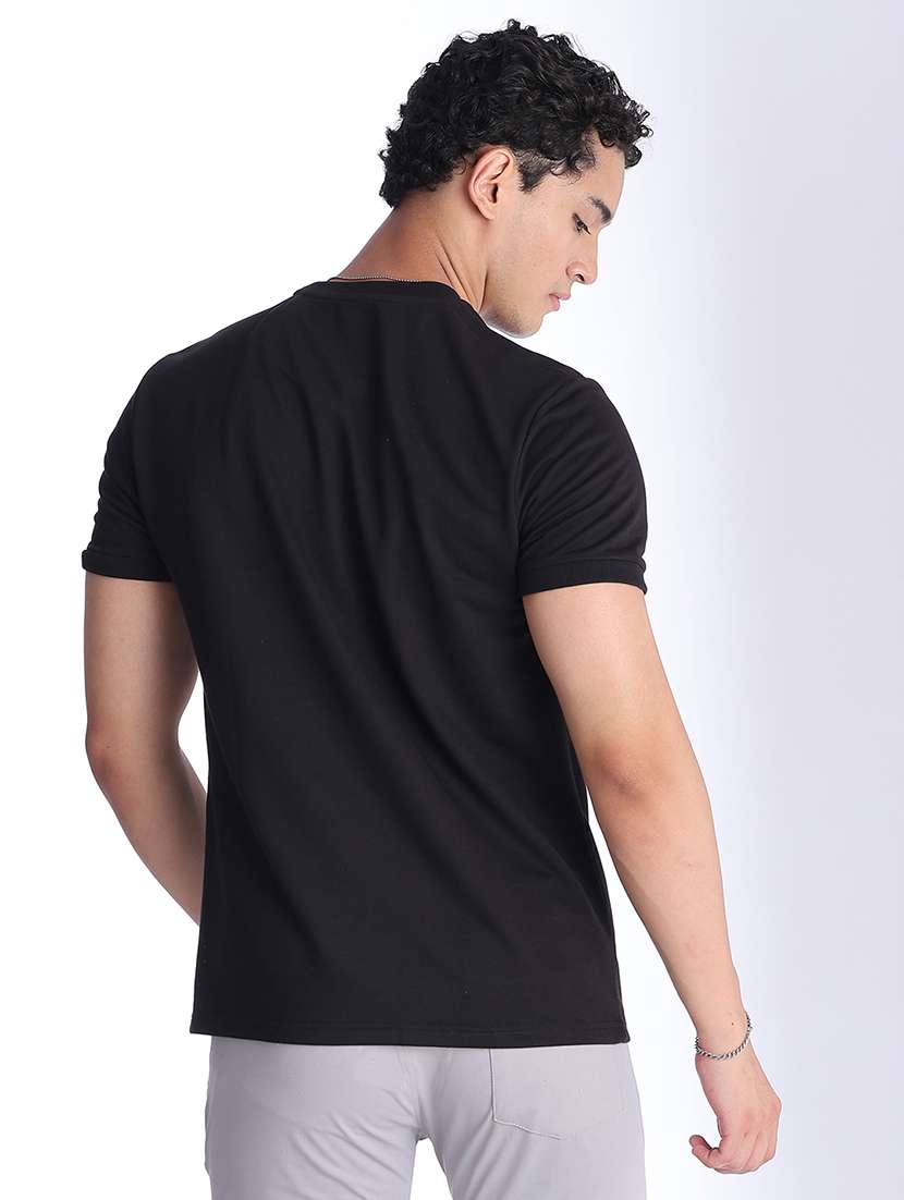Men Printed Short Sleeves Regular Fit T-shirt - 22336598 -  Standard Image - 4