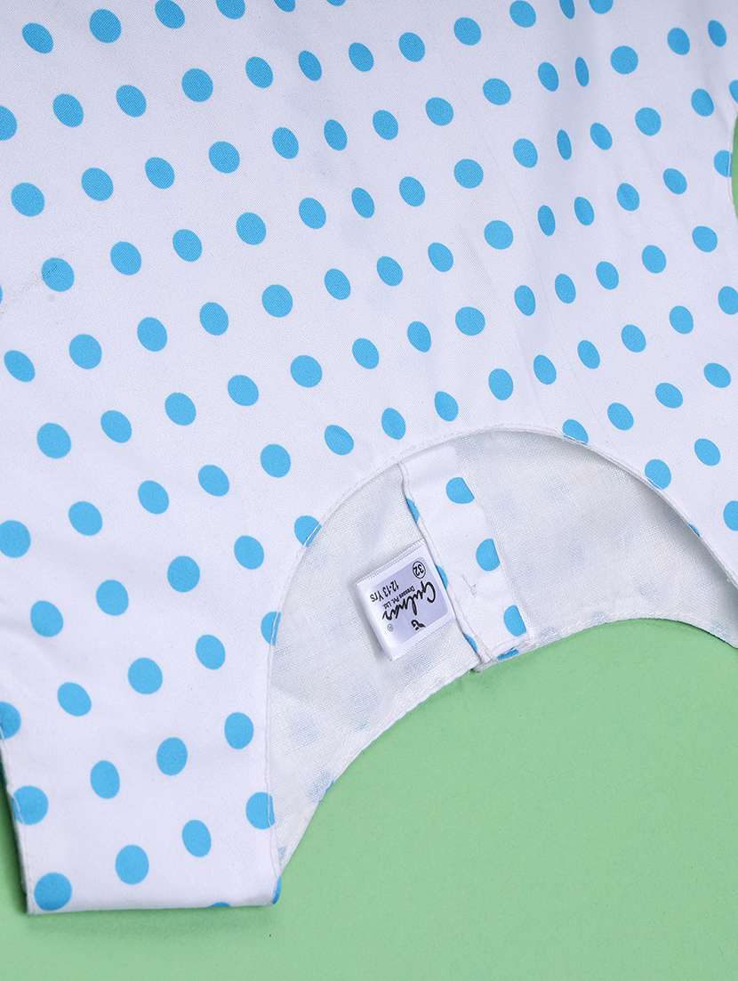 girls printed round neck frock - 22336692 -  Standard Image - 4
