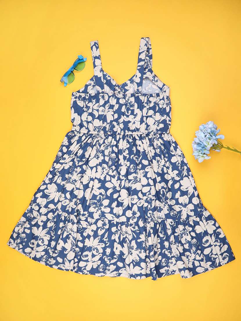 blue cotton frock - 22336705 -  Standard Image - 1
