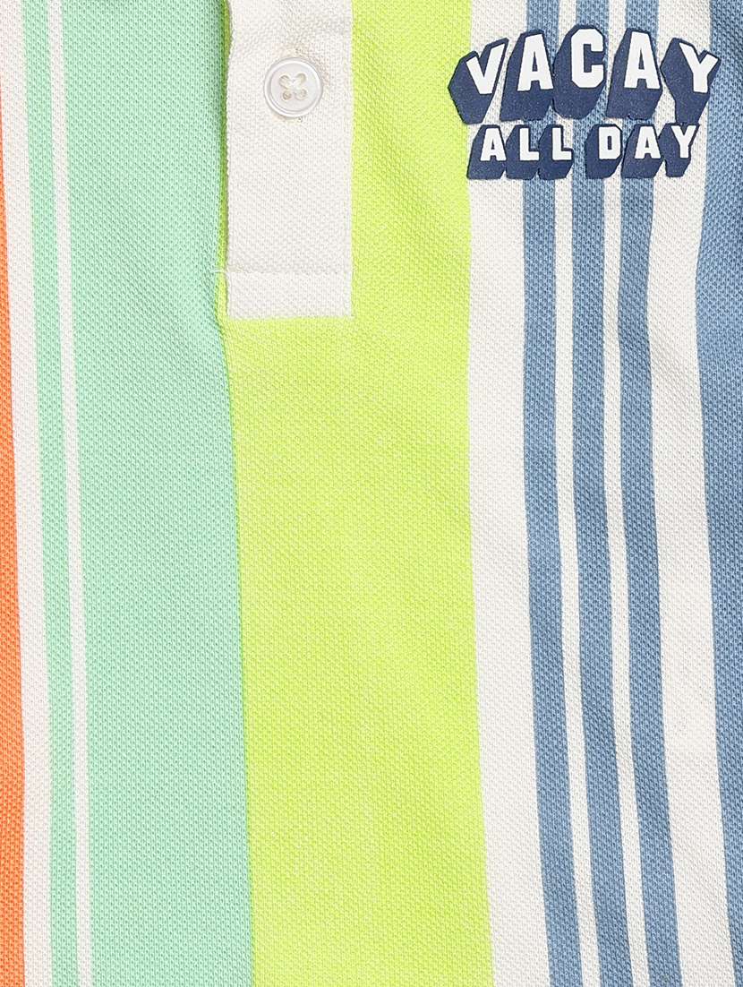 boys colourblocked short sleeves polo t-shirt - 22336730 -  Standard Image - 4