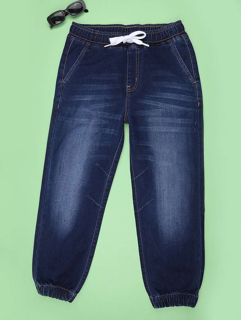 boys washed mid rise joggers - 22337301 -  Standard Image - 1