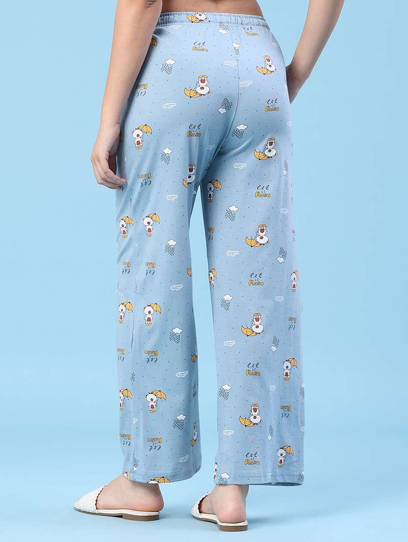 women printed mid rise pajama - 22337370 -  Standard Image - 4