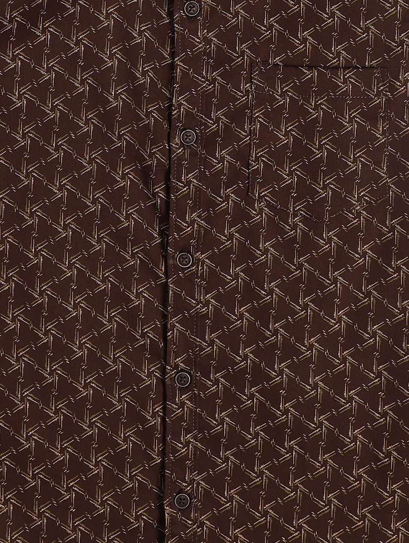 boys printed short sleeve collared shirt - 22337447 -  Standard Image - 4