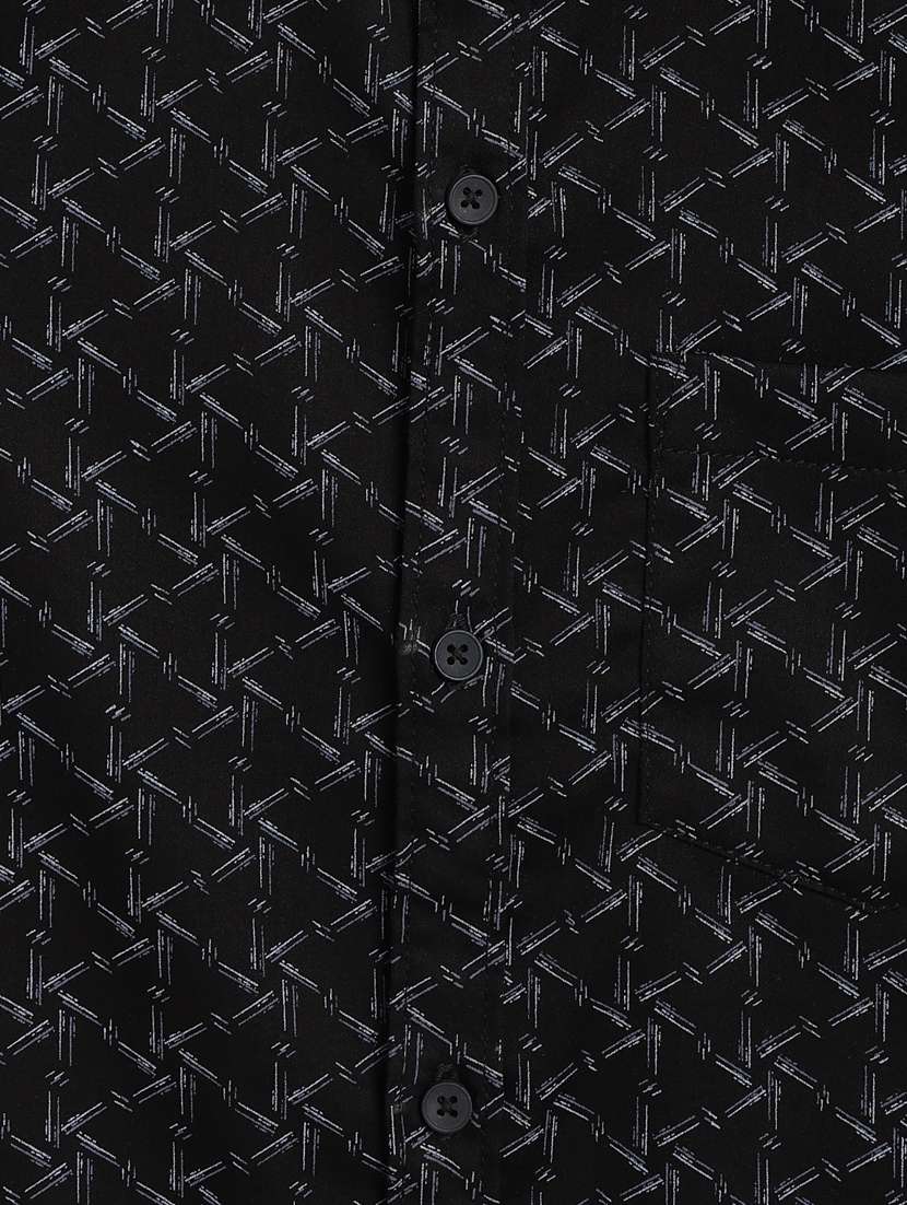black cotton shirt - 22337448 -  Standard Image - 4