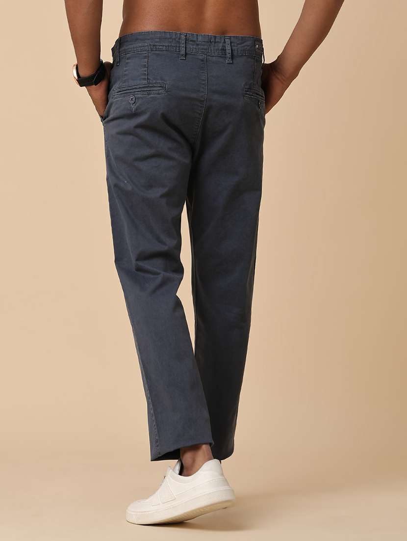 Grey Cotton Jeans - 22337550 -  Standard Image - 4