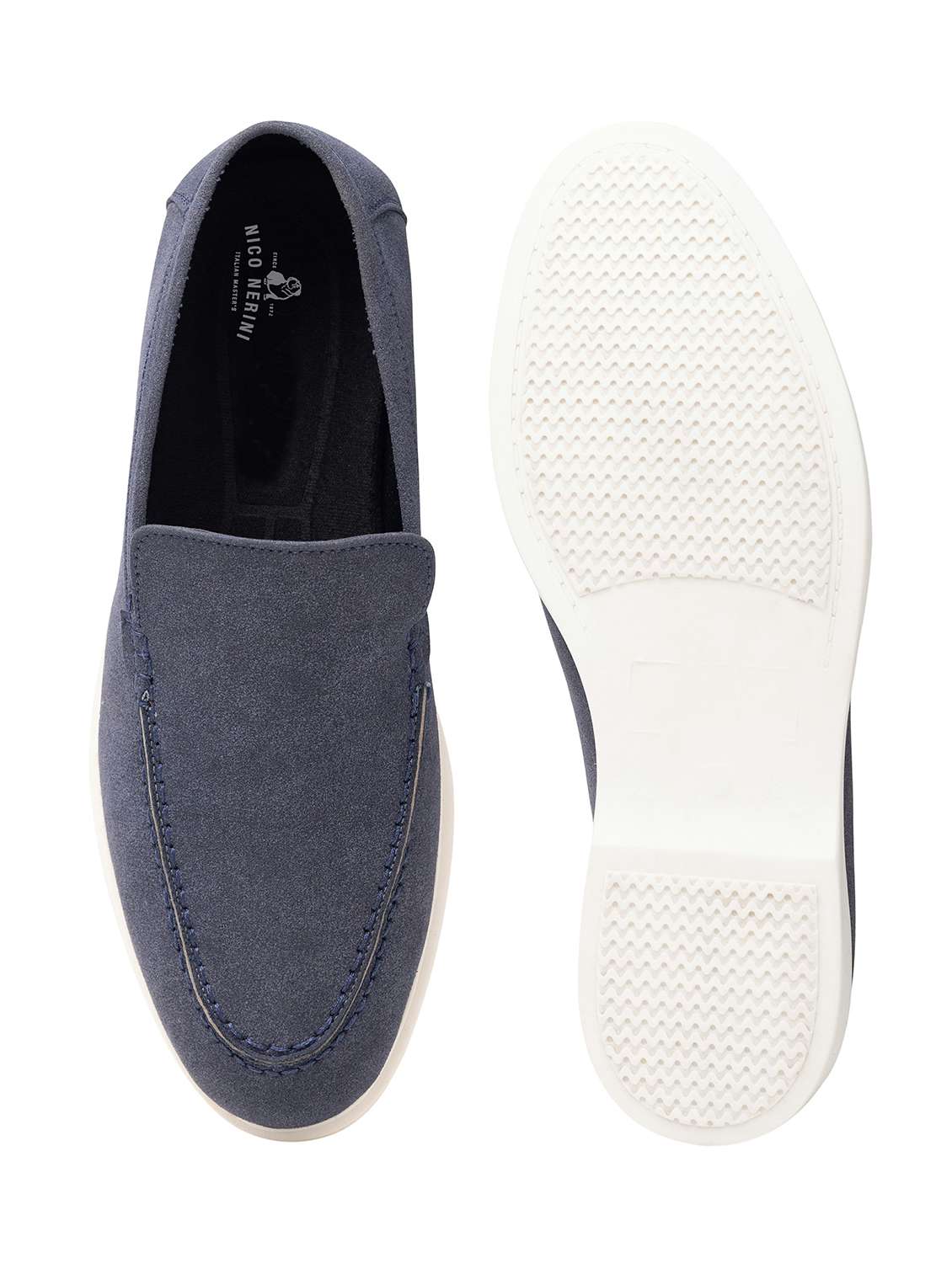 men solid slip on loafer - 22337628 -  Standard Image - 4