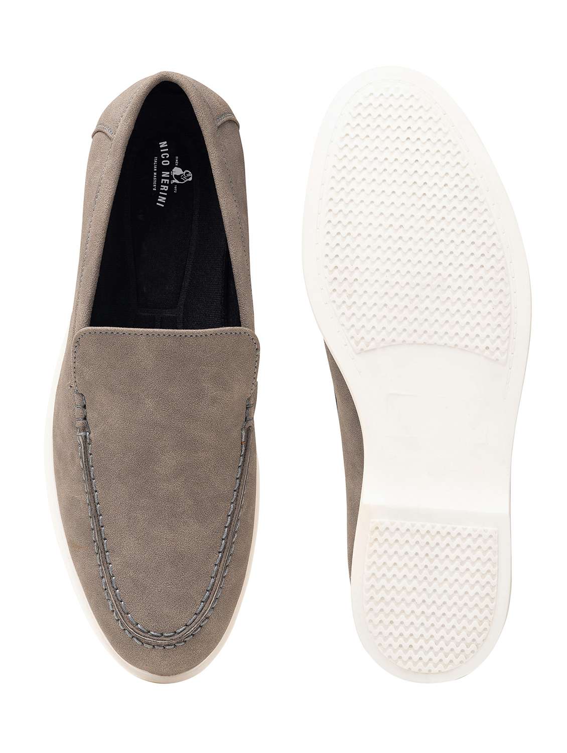Men Solid Slip On Loafer - 22337629 -  Standard Image - 4