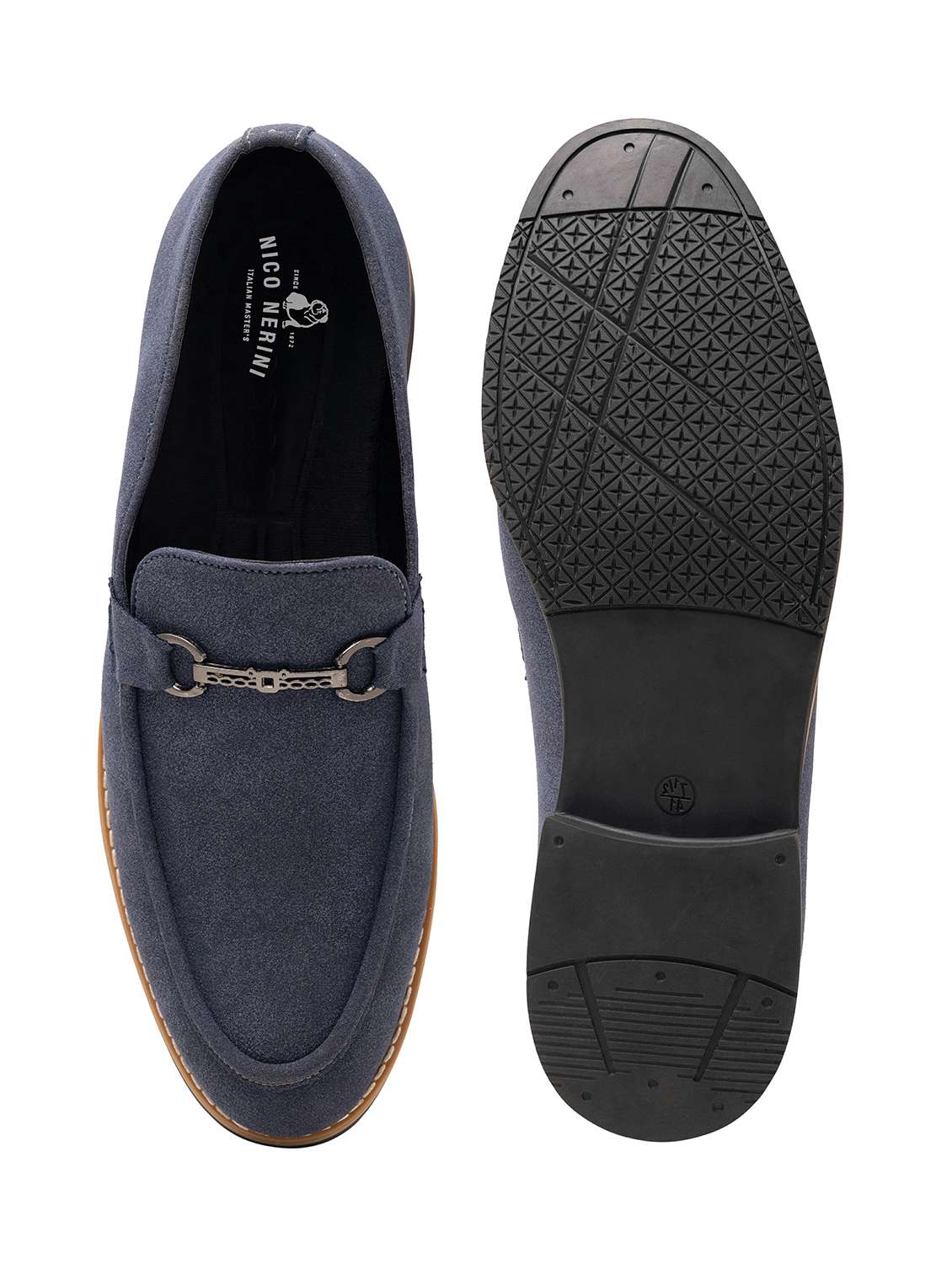 Men Solid Slip On Loafer - 22337633 -  Standard Image - 4