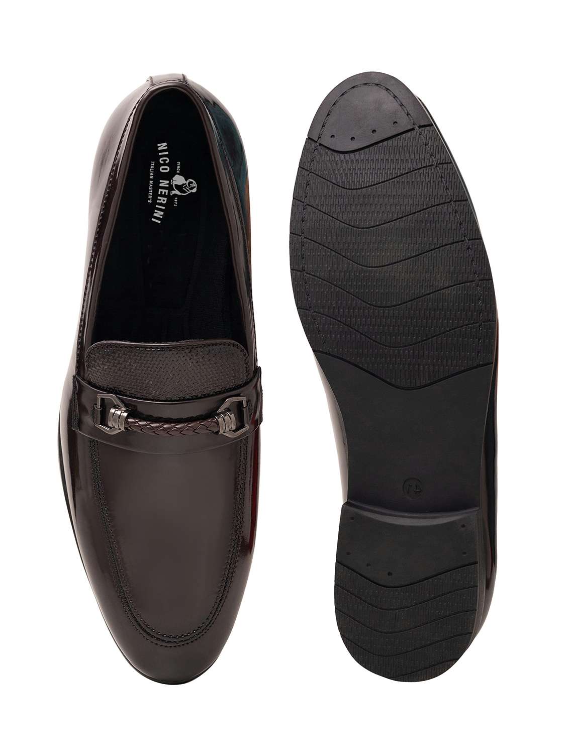 men solid slip on loafer - 22337642 -  Standard Image - 4