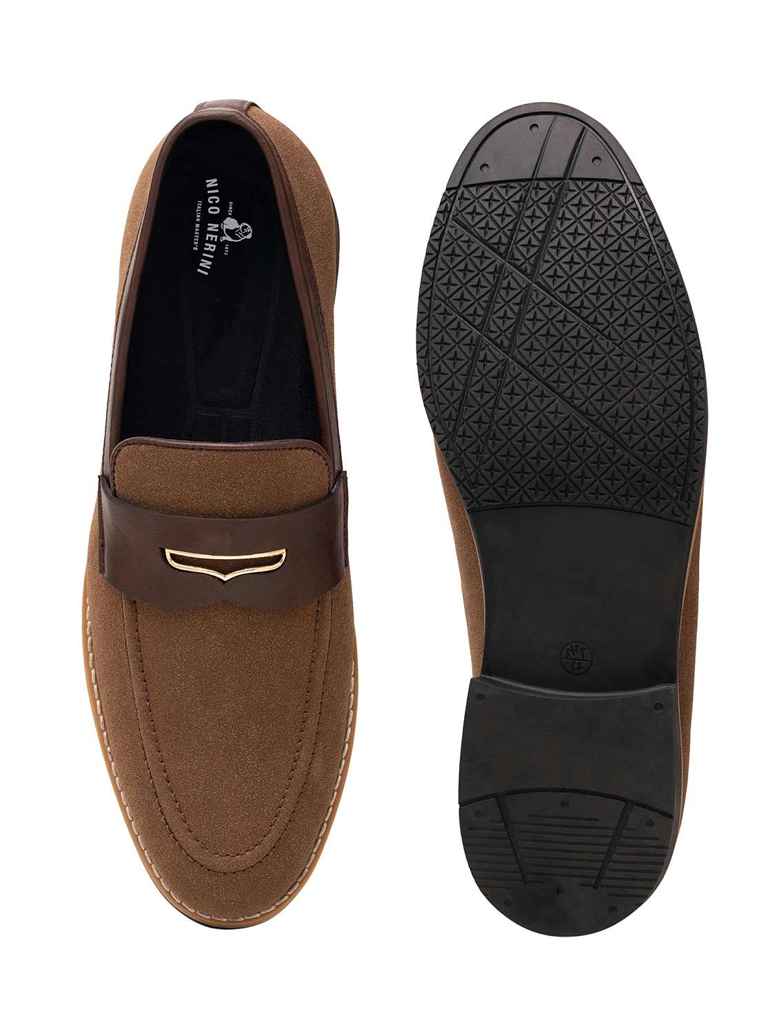 men solid slip on loafer - 22337644 -  Standard Image - 4