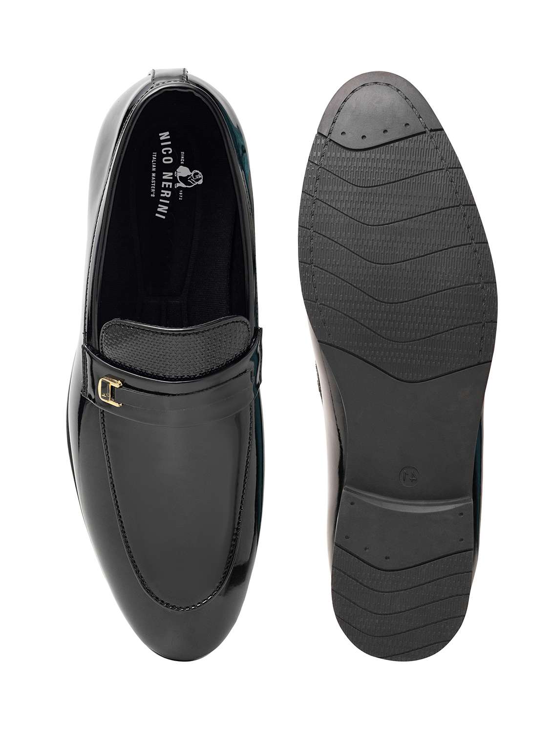 men solid slip on loafer - 22337649 -  Standard Image - 4