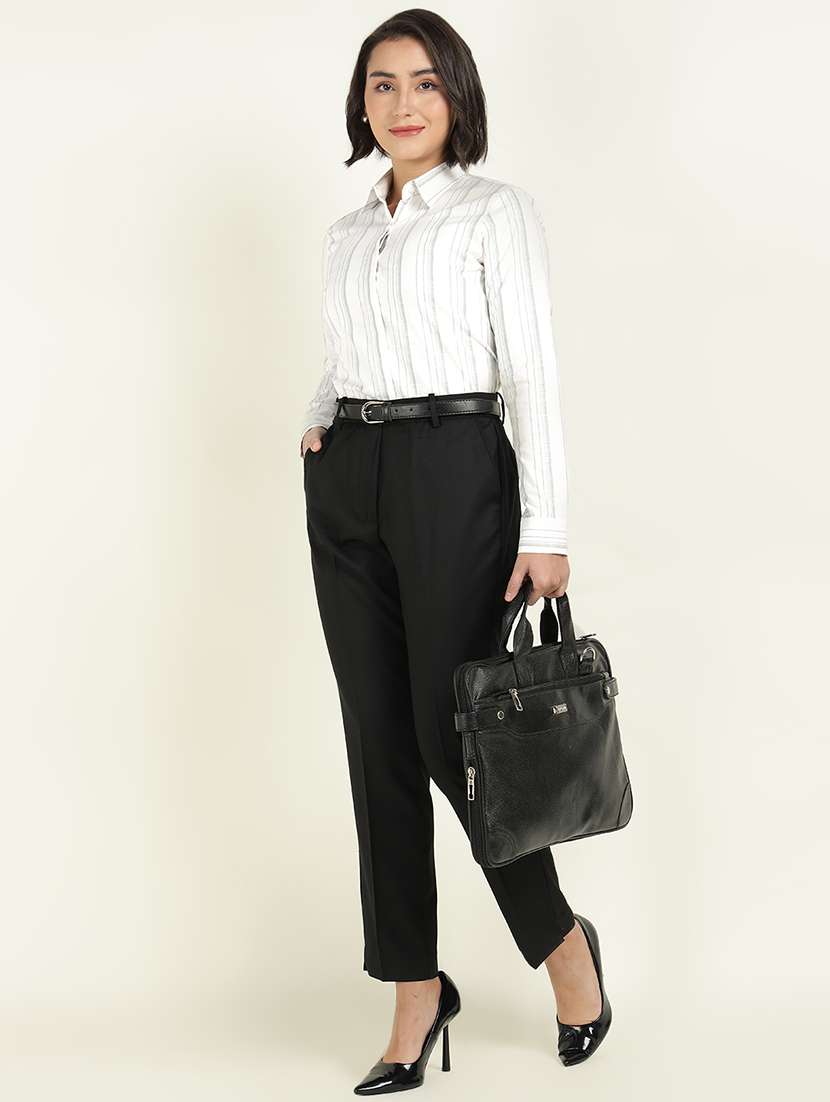 women collared long sleeve regular fit shirt - 22337689 -  Standard Image - 4