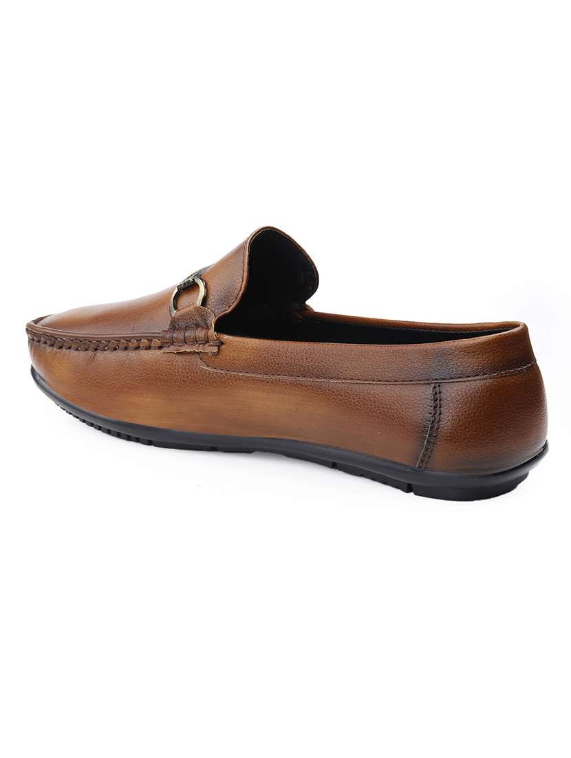 men solid slip on horsebit loafer - 22337713 -  Standard Image - 4
