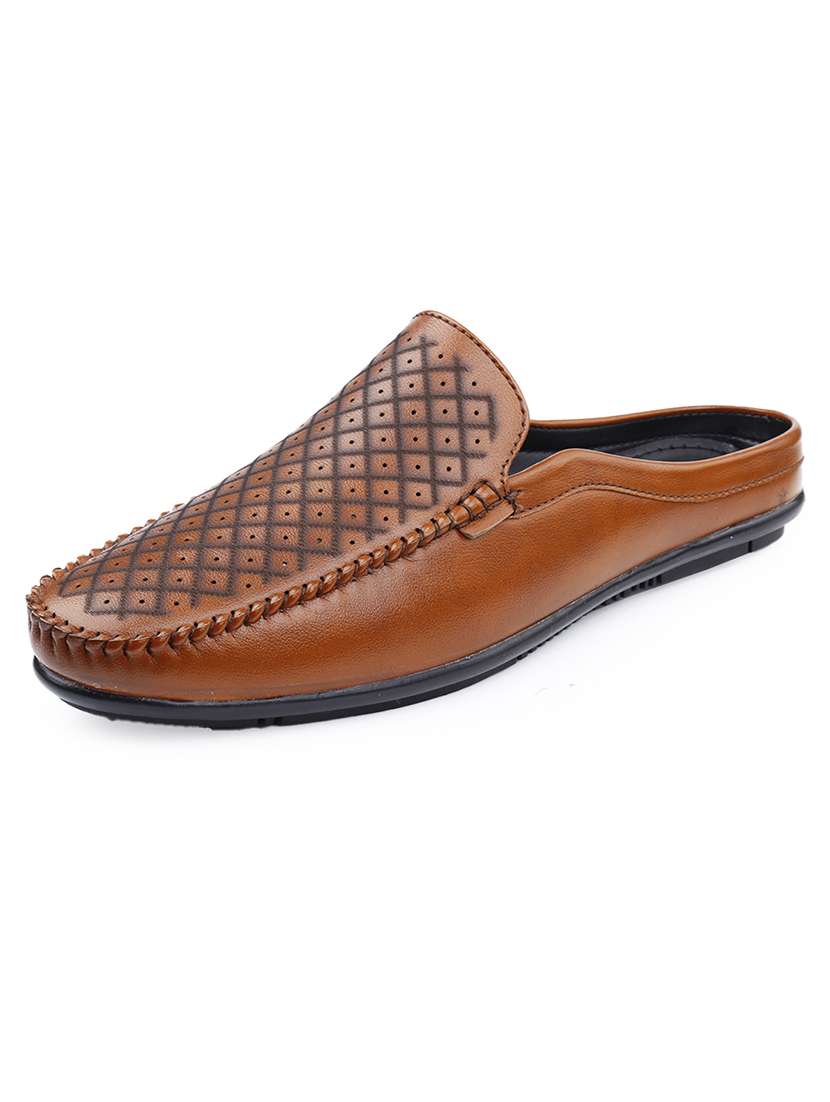 men textured slip on loafer - 22337714 -  Standard Image - 1
