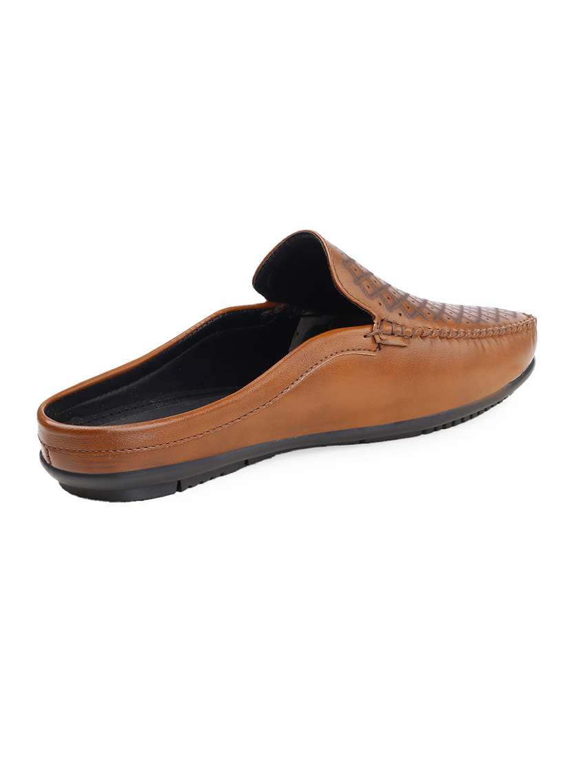 men textured slip on loafer - 22337714 -  Standard Image - 4