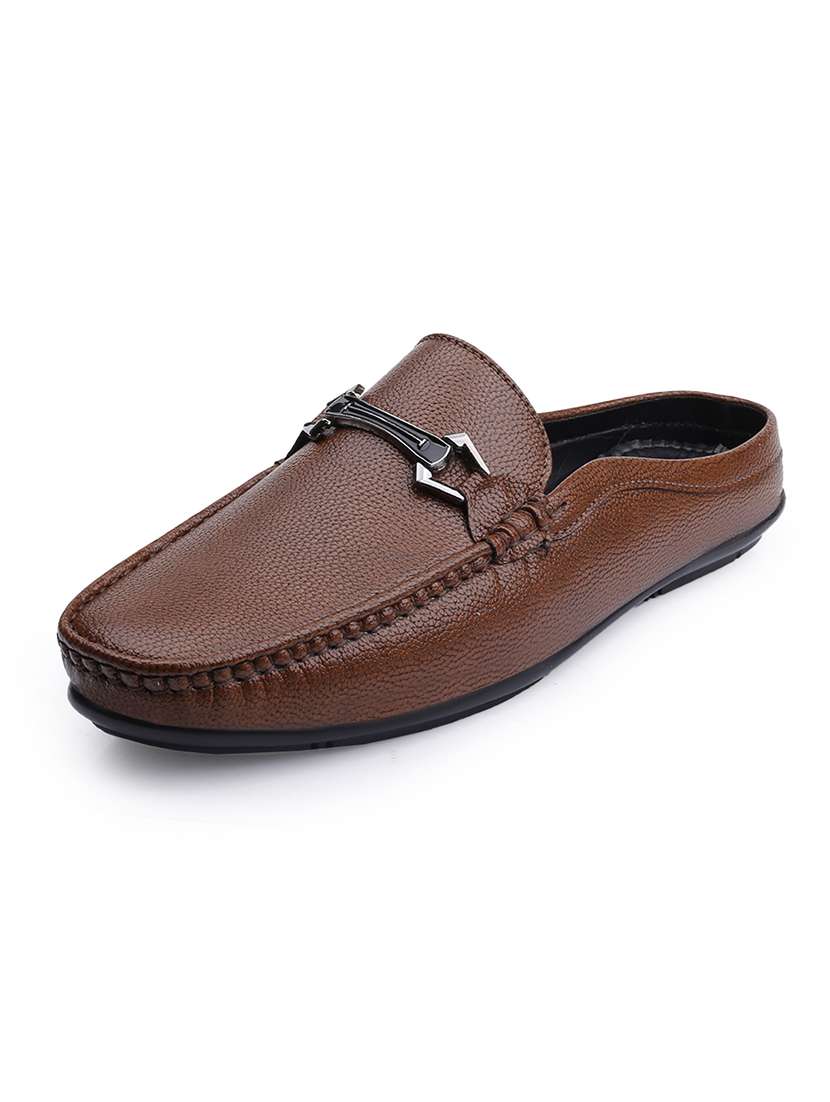men solid slip on horsebit loafer - 22337715 -  Standard Image - 1