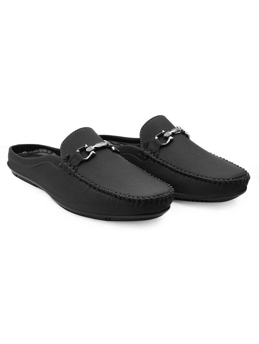 men solid slip on horsebit loafer - 22337718 -  Standard Image - 1