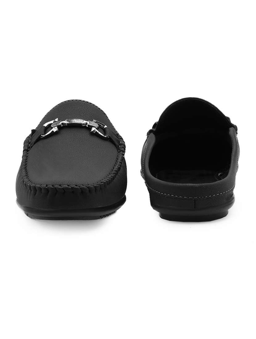 men solid slip on horsebit loafer - 22337718 -  Standard Image - 4