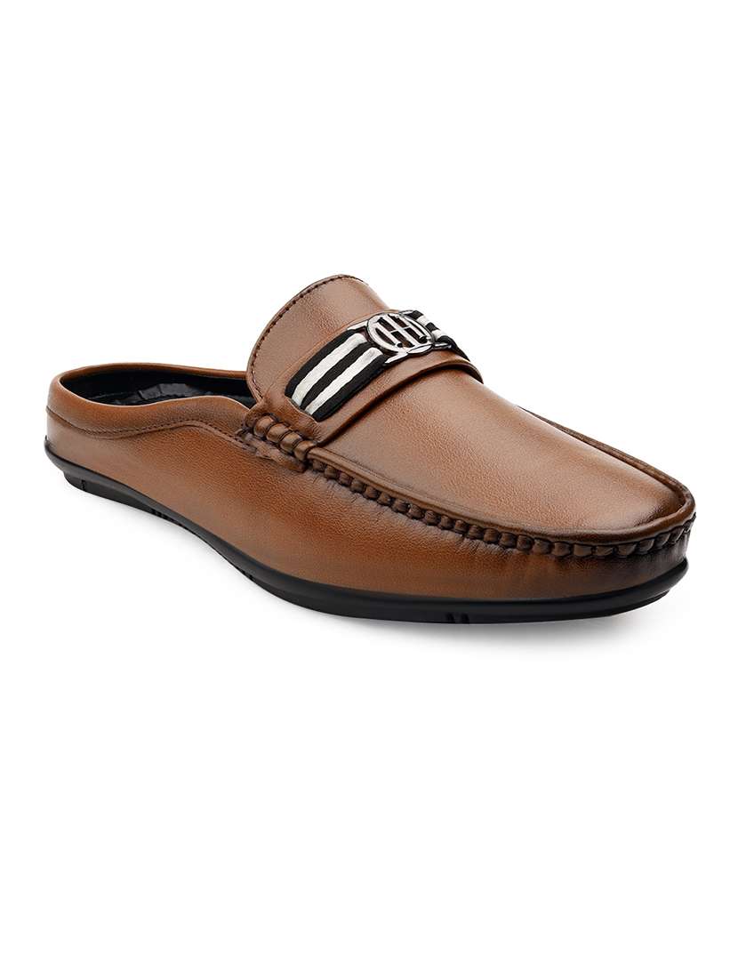 men solid slip on horsebit loafer - 22337719 -  Standard Image - 1