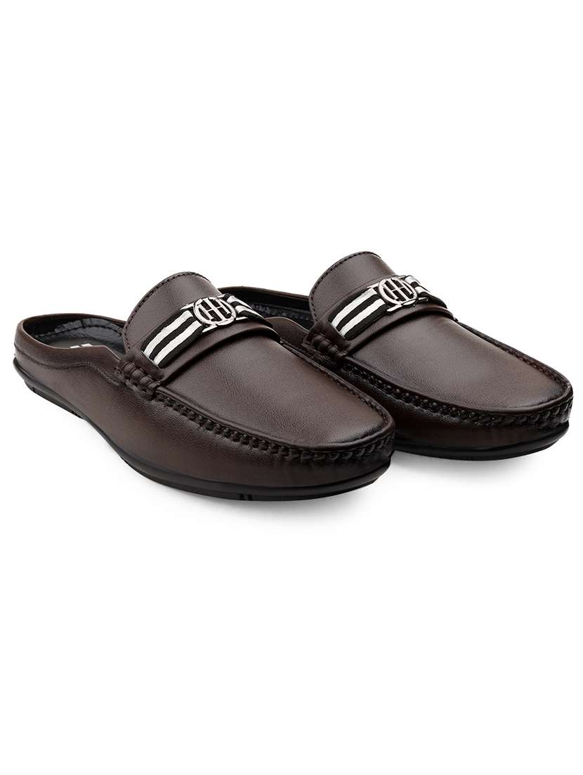 men solid slip on horsebit loafer - 22337720 -  Standard Image - 1