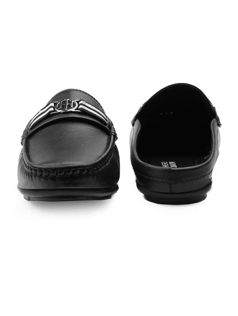 men solid slip on horsebit loafer - 22337721 -  Standard Image - 4