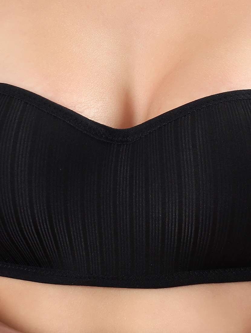 women solid padded tube bra - 22338113 -  Standard Image - 4