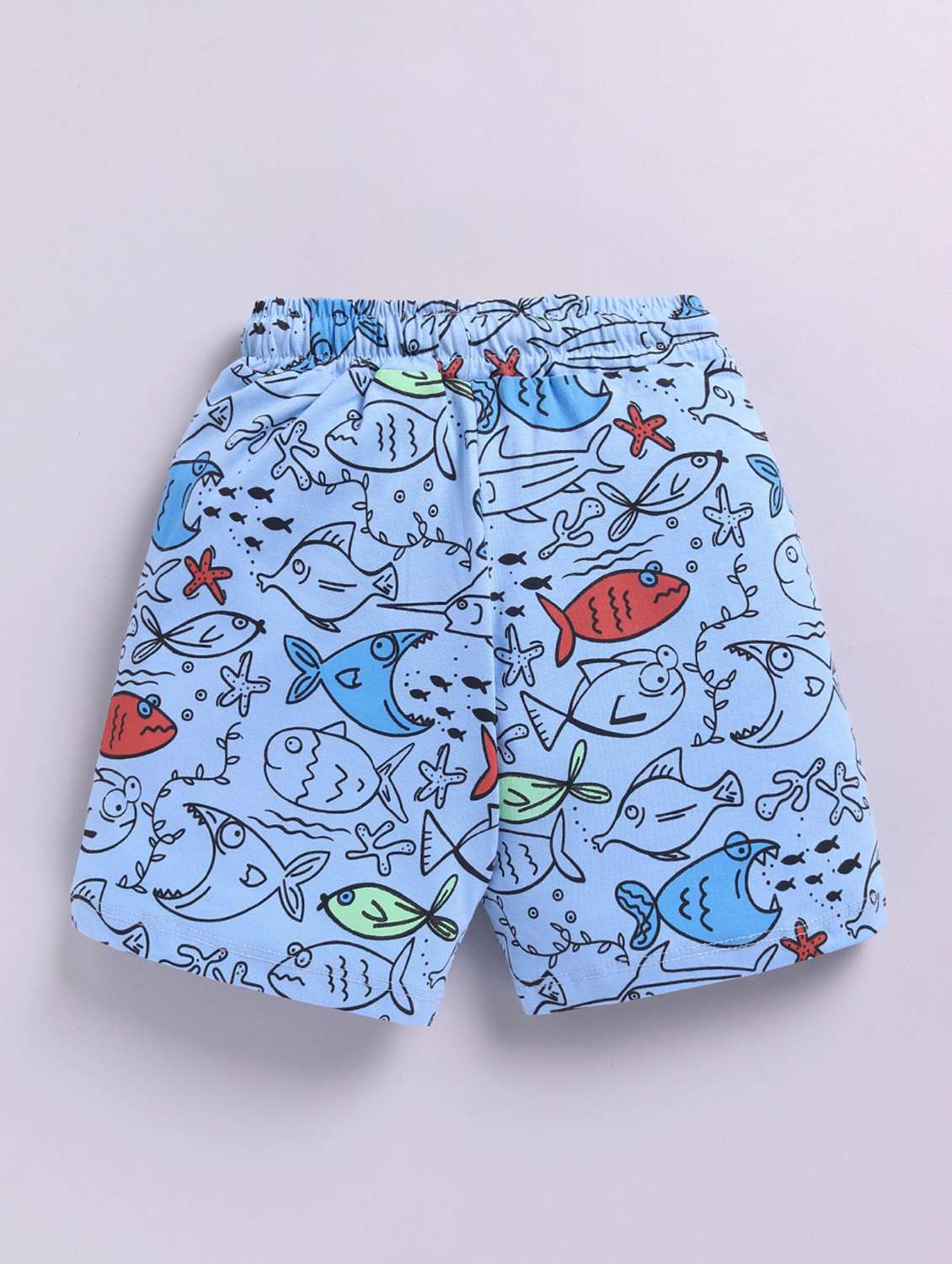 kids printed mid rise shorts - 22338173 -  Standard Image - 1