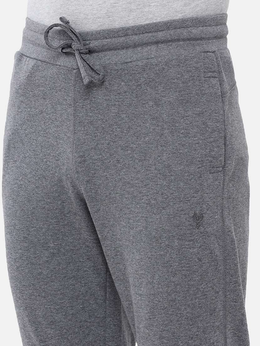 men solid mid rise full length track pant - 22338183 -  Standard Image - 4