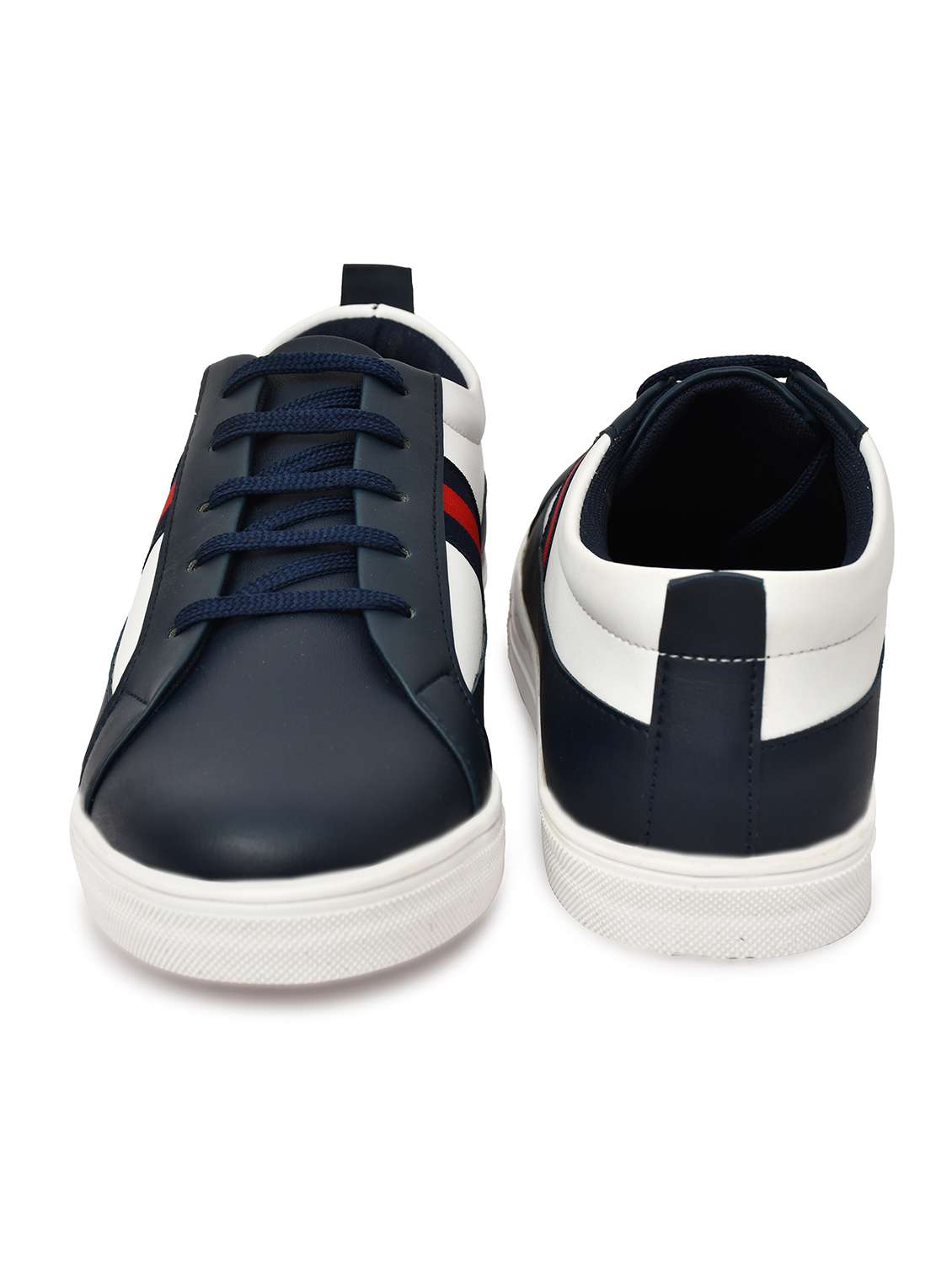 men blue lace-up sneaker - 22338386 -  Standard Image - 4