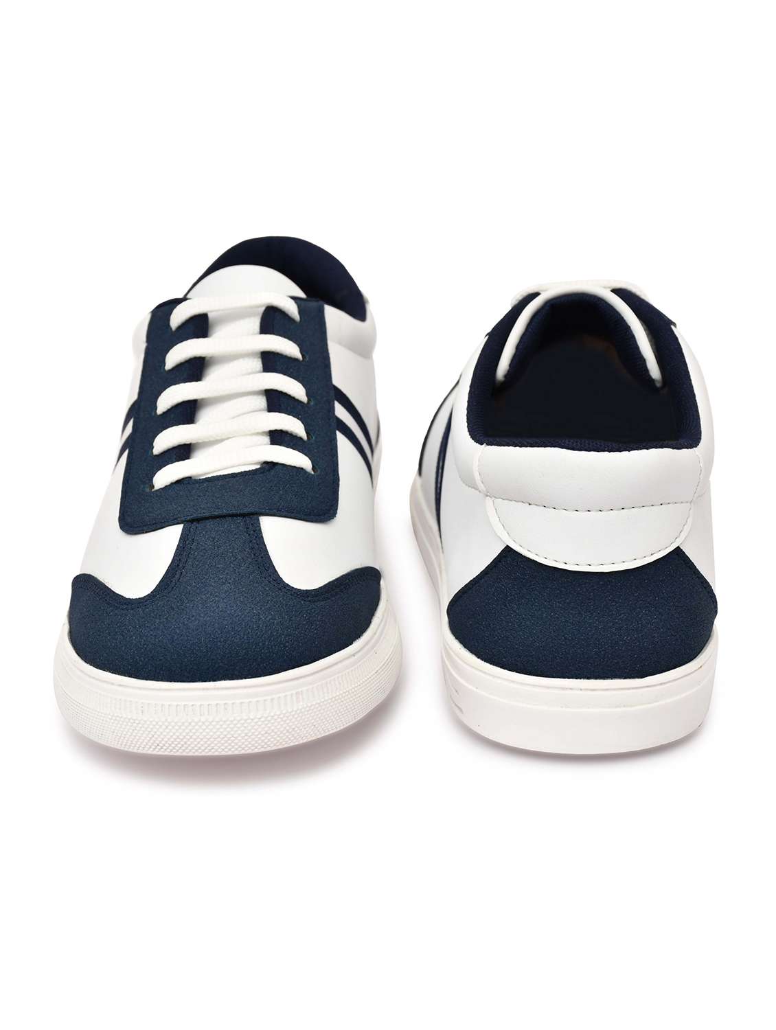 men white lace-up sneaker - 22338392 -  Standard Image - 4