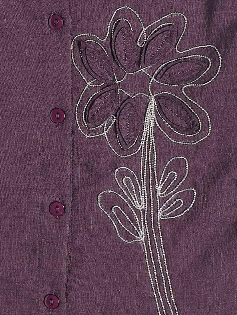 purple cotton  top - 22338676 -  Standard Image - 4