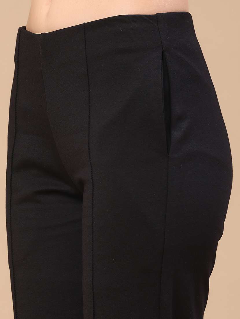 women solid mid rise jeggings - 22338712 -  Standard Image - 1
