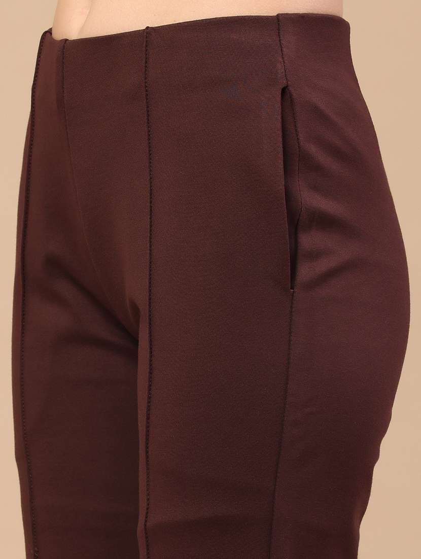 women solid mid rise jeggings - 22338713 -  Standard Image - 1
