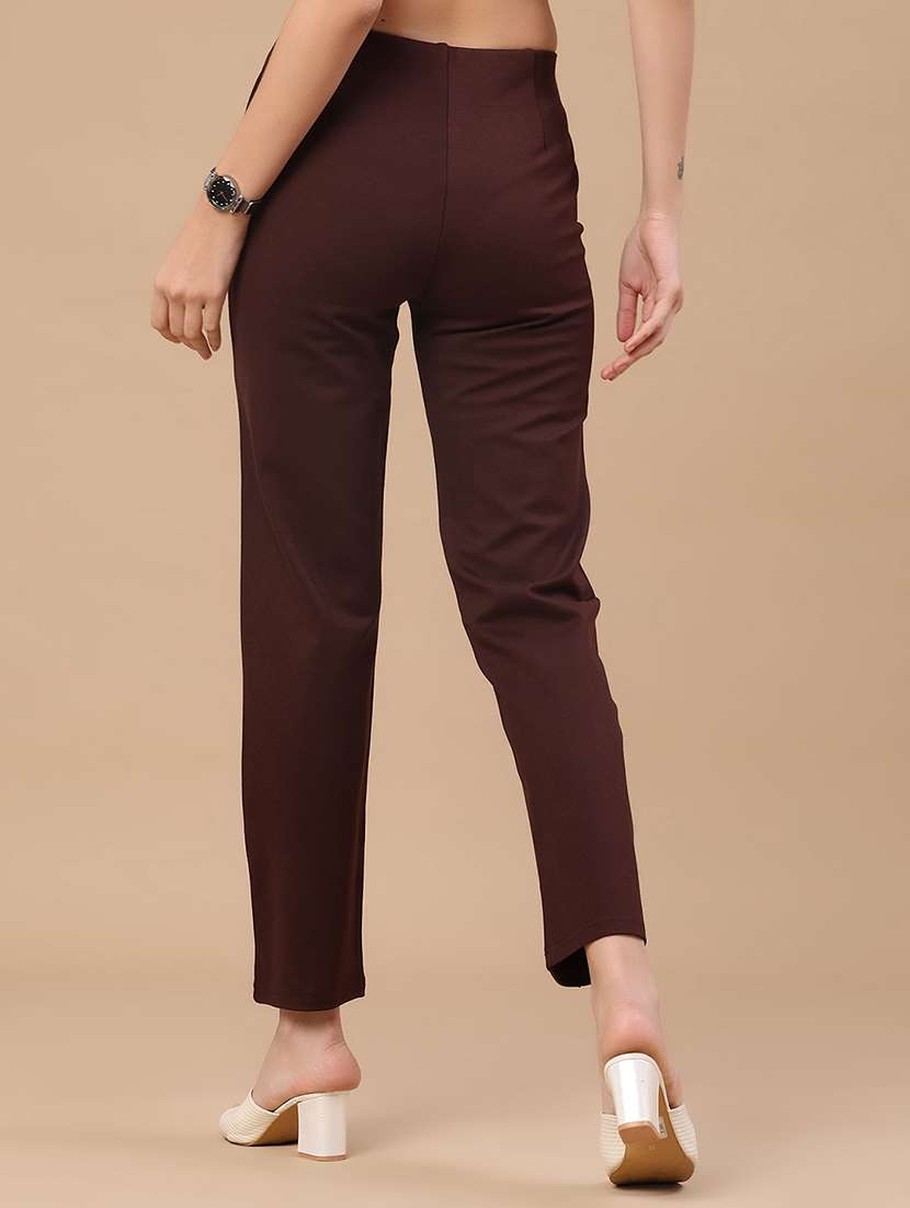 women solid mid rise jeggings - 22338713 -  Standard Image - 4