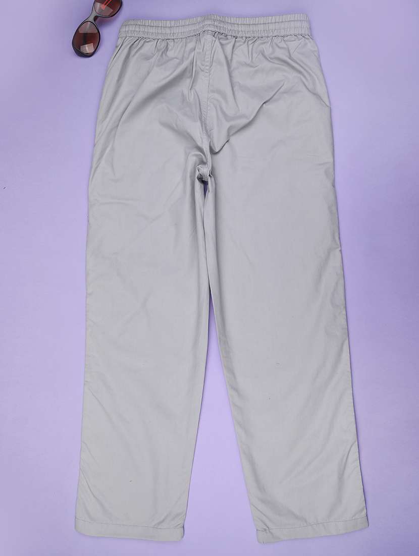 boys solid mid rise cargo - 22338981 -  Standard Image - 1
