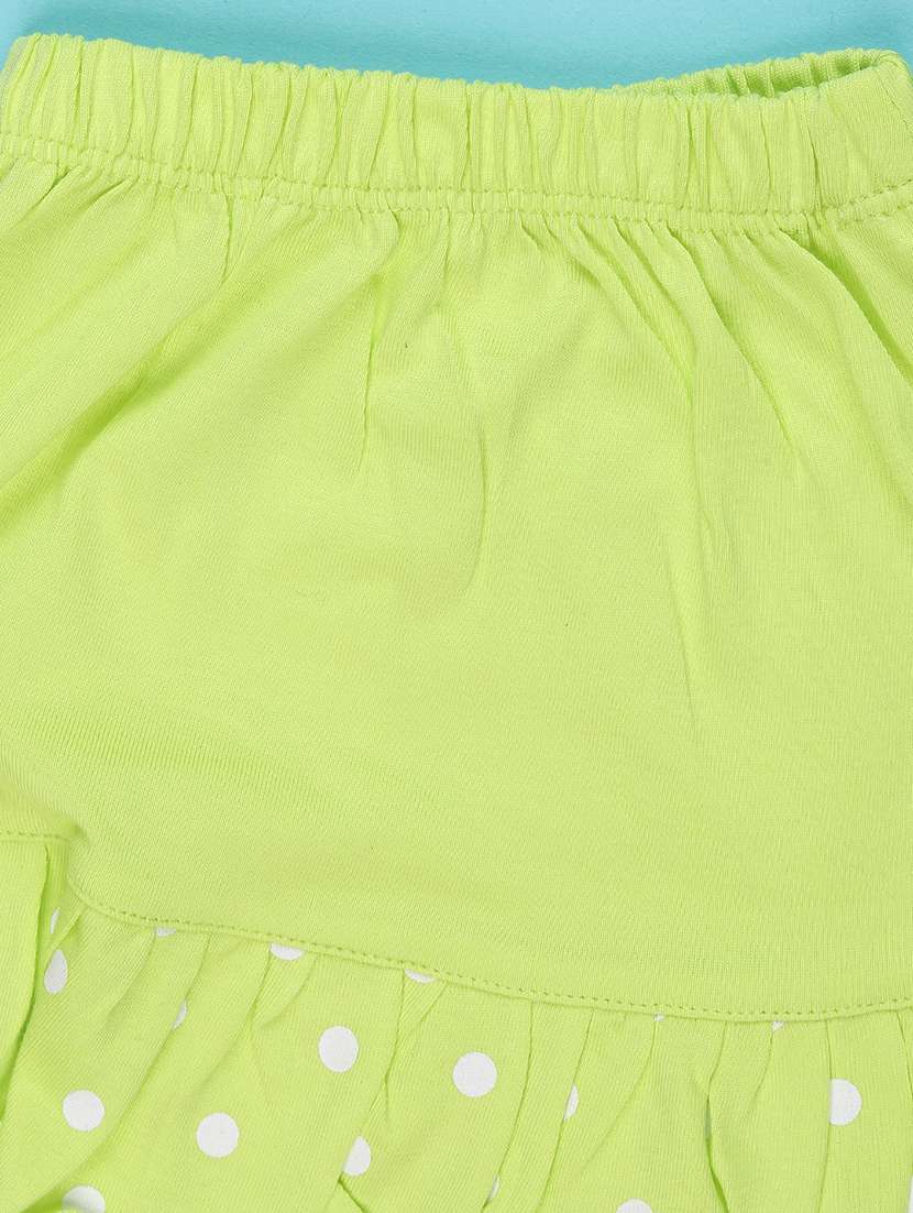 green cotton combo infant twin set - 22339144 -  Standard Image - 4