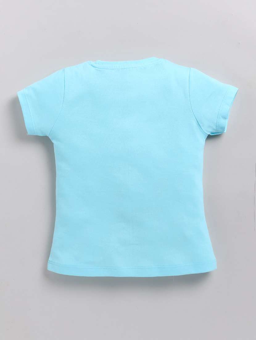 Girls Printed Short Sleeve Tee - 22339212 -  Standard Image - 1
