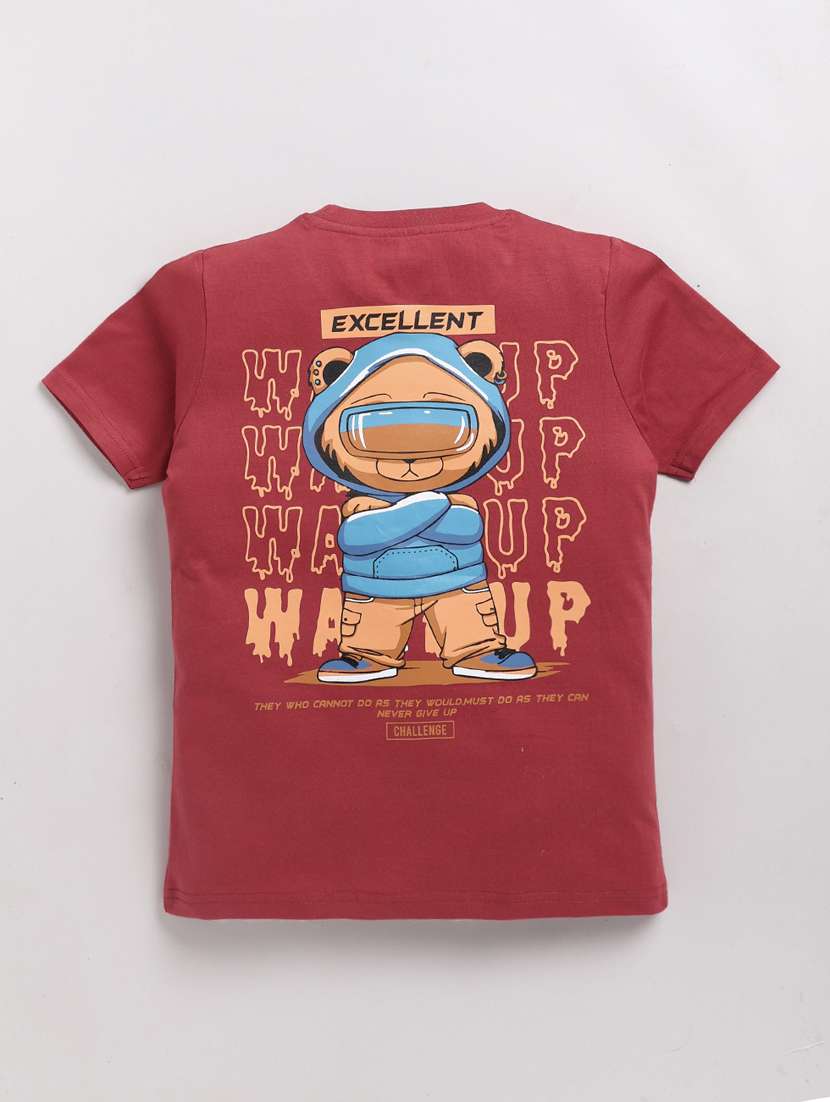 boys printed short sleeve t-shirt - 22339252 -  Standard Image - 1