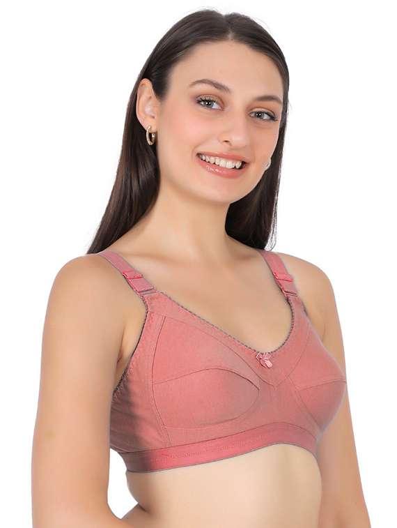 girls solid non padded minimizer bra - 22339254 -  Standard Image - 1