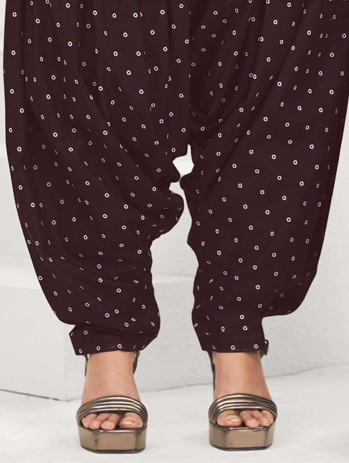 women printed three quarter sleeve kurta patiala with dupatta set - 22339361 -  Standard Image - 4