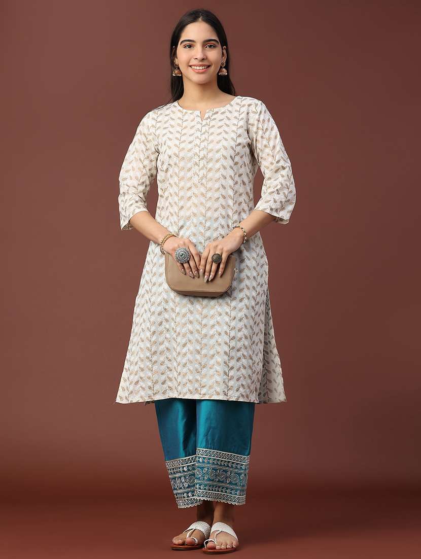 women solid with work mid rise flared palazzo - 22339573 -  Standard Image - 4
