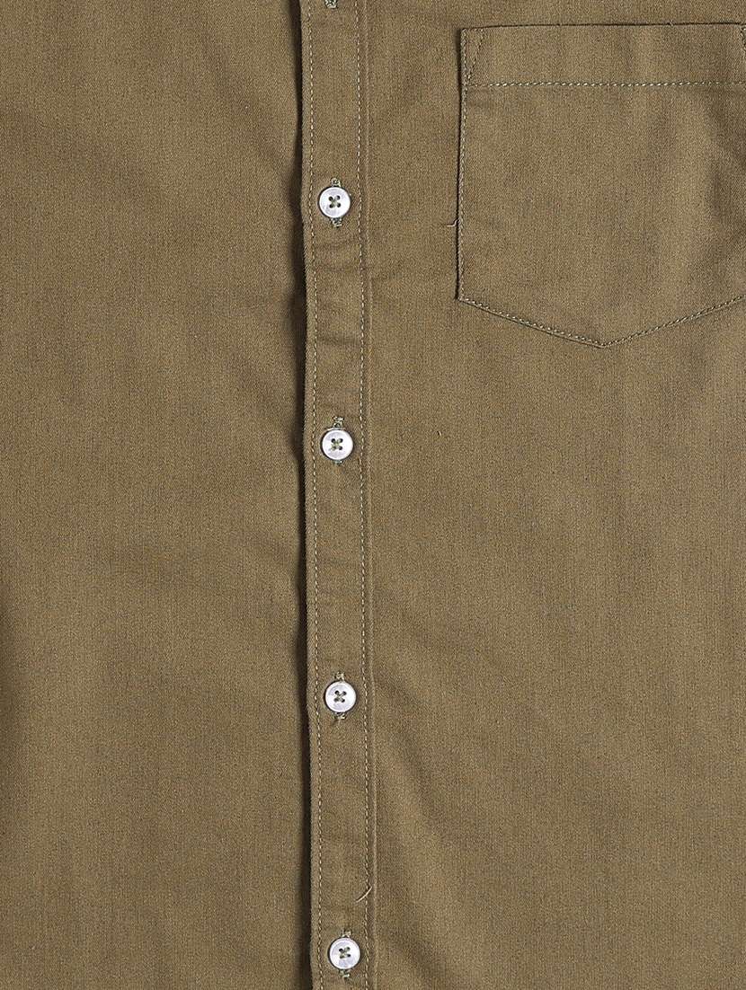 boys solid short sleeve collared shirt - 22339629 -  Standard Image - 4