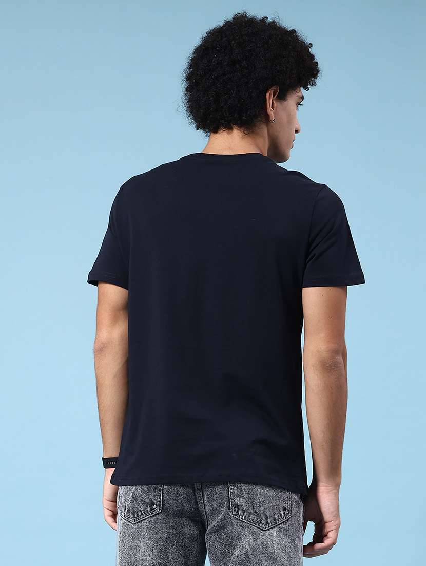 men printed short sleeve regular fit t-shirt - 22339977 -  Standard Image - 4
