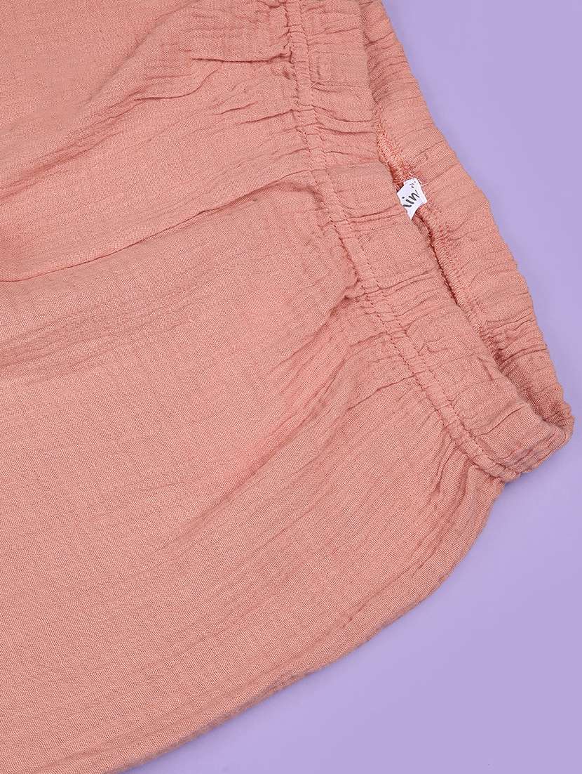 peach cotton jogger - 22340060 -  Standard Image - 4