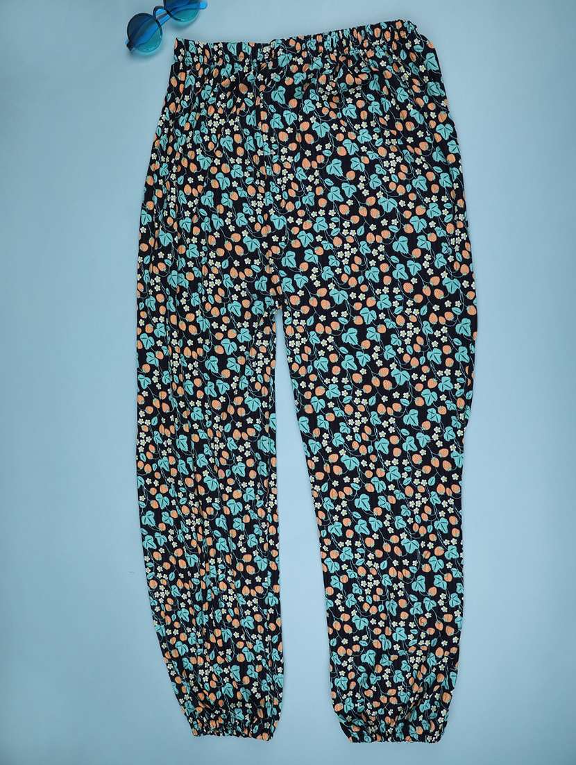 blue cotton jogger - 22340064 -  Standard Image - 1