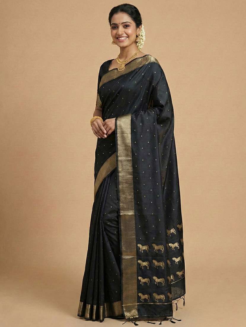 women self design banarasi saree with blouse - 22340718 -  Standard Image - 1