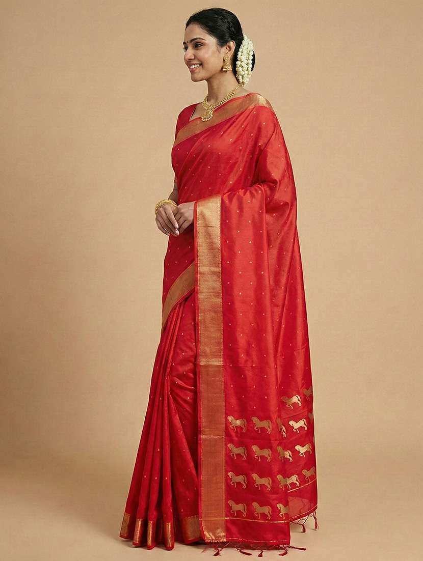 women self design banarasi saree with blouse - 22340722 -  Standard Image - 1