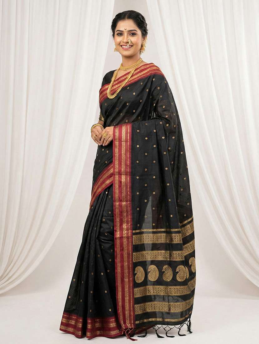 women self design banarasi saree with blouse - 22340723 -  Standard Image - 1